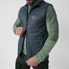 image:imageFjllrven Expedition XLatt Mens Vest  Water and Wind Resistant Insulated Lightweight Packable  Hiking TravelNavy