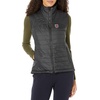 image:imageFjllrven Expedition XLatt Womens Vest  Water and Wind Resistant Insulated Lightweight Packable  Hiking TravelBlack