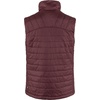 image:imageFjllrven Expedition XLatt Womens Vest  Water and Wind Resistant Insulated Lightweight Packable  Hiking TravelLight Garnet
