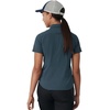 image:imageFjllrven High Coast Lite Womens Short Sleeve Shirt  Breathable Quick Dry Lightweight Fabric  Hiking TravelNavy