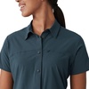 image:imageFjllrven High Coast Lite Womens Short Sleeve Shirt  Breathable Quick Dry Lightweight Fabric  Hiking TravelNavy