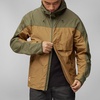 image:imageFjllrven High Coast Wind Mens Wind Jacket  Wind Resistant Shell Lightweight Fabric Packable Design  Hiking TrekkingBuckwheat BrownGreen