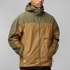 image:imageFjllrven High Coast Wind Mens Wind Jacket  Wind Resistant Shell Lightweight Fabric Packable Design  Hiking TrekkingBuckwheat BrownGreen