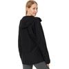 image:imageFjllrven High Coast Wind Womens Wind Jacket  Wind Resistant Shell Lightweight Fabric Packable Design  Hiking TrekkingBlack