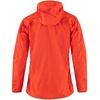 image:imageFjllrven High Coast Wind Womens Wind Jacket  Wind Resistant Shell Lightweight Fabric Packable Design  Hiking TrekkingFlame Orange