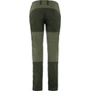 image:imageFjllrven Keb Curved Womens Trekking Trousers  Water Resistant Vented Reinforced Fabric Curved Fit  Hiking TrekkingDeep ForestLaurel Green