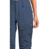 image:imageFjllrven Keb Curved Womens Trekking Trousers  Water Resistant Vented Reinforced Fabric Curved Fit  Hiking TrekkingIndigo Blue