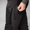 image:imageFjllrven Keb Curved Womens Trekking Trousers  Water Resistant Vented Reinforced Fabric Curved Fit  Hiking TrekkingPortMesa Purple