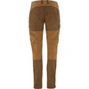 image:imageFjllrven Keb Curved Womens Trekking Trousers  Water Resistant Vented Reinforced Fabric Curved Fit  Hiking TrekkingTimber BrownChestnut