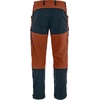 image:imageFjllrven Keb Mens Trekking Trousers  Durable Water Resistant Vented Reinforced Stretch Fabric  Hiking TrekkingDark NavyAutumn Leaf