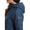 image:imageFjllrven Keb Padded Hoodie Womens Jacket  Lightweight Insulated Weather Resistant Fabric  Hiking TrekkingMountain Blue