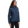 image:imageFjllrven Keb Padded Hoodie Womens Jacket  Lightweight Insulated Weather Resistant Fabric  Hiking TrekkingMountain Blue