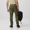 image:imageFjllrven Mens Abisko Hybrid Trail TRS ZipOffLaurel Green