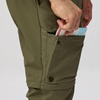 image:imageFjllrven Mens Abisko Hybrid Trail TRS ZipOffLaurel Green