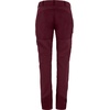 image:imageFjllrven Nikka Curved Womens Trekking Trousers  Water Resistant Reinforced Fabric Curved Fit  Hiking TrekkingDark Garnet