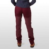 image:imageFjllrven Nikka Curved Womens Trekking Trousers  Water Resistant Reinforced Fabric Curved Fit  Hiking TrekkingDark Garnet