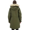 image:imageFjllrven Nuuk Lite Parka Womens Coat  Insulated Waterproof Lightweight Winter Jacket for Outdoor UseDeep Forest
