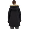 image:imageFjllrven Nuuk Parka Womens Coat  Insulated Waterproof Durable Winter Jacket for Outdoor WearBlack