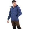 image:imageFjllrven Skogso Mens Jacket  Water and Wind Resistant Adaptable wGreenland Wax Breathable  Hiking TrekkingIndigo Blue