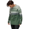 image:imageFjllrven UnisexAdult vik Path Knit WDeep Patinamisty Green