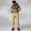 image:imageFjllrven Vidda Pro Lite Mens Trekking Trousers  Breathable Lightweight Stretch Fabric  Hiking TrekkingFossil