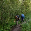 image:imageFjllrven Womens Abisko Hybrid Trail Trousers WBlack