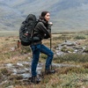 image:imageFjllrven Womens Abisko Hybrid Trail Trousers WBlack