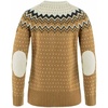 image:imageFjllrven vik Knit Sweater Womens SweaterBuckwheat BrownChalk White