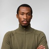 image:imageFjllrven vik Lite Half Zip Mens SweaterLaurel Green