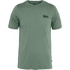 image:imageFjallraven Abisko Wool Logo Mens Short Sleeve Shirt Merino Wool Blend  Slim FitPatina Green
