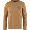 image:imageFjallraven Forever Nature Badge Mens Long Sleeve Shirt Organic Cotton  Regular FitBuckwheat Brown