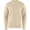 image:imageFjallraven Ovik Waffle Knit Mens Round Neck Sweater  Regular FitLight Beige