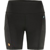 image:imageFjllrven Abisko 6 Womens Biker Shorts  Moisture Wicking Recycled Fabric Stretch Fit  Hiking TrekkingBlack
