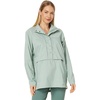image:imageFjllrven Abisko Hike Anorak Jacket for Women  Durable and Stylish Long Sleeves with Pullover Style and Spread CollarMisty Green