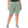 image:imageFjllrven Abisko Short Womens Biker Shorts  Stretch Fit Moisture Wicking Fabric  Hiking TrekkingPatina Green