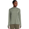 image:imageFjllrven Abisko Womens Long Sleeve Shirt  Comfortable Lightweight Breathable Fabric  Hiking TravelPatina Green