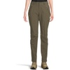 image:imageFjllrven Abisko Womens Trekking Trousers  Stretch Panels Reinforced Knees Durable Fabric  Hiking TrekkingDeep Forest