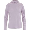 image:imageFjllrven Abisko Womens Wool Hoodie  Temperature Regulating Merino Wool Lightweight Warmth  Hiking TrekkingLavender Mist