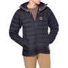 image:imageFjllrven Expedition Pack Down Hoodie Mens Jacket  Lightweight Warm Packable Insulated Winter Layer for Hiking TrekkingBlack