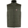 image:imageFjllrven Expedition XLatt Mens Vest  Water and Wind Resistant Insulated Lightweight Packable  Hiking TravelDeep Forest
