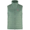 image:imageFjllrven Expedition XLatt Womens Vest  Water and Wind Resistant Insulated Lightweight Packable  Hiking TravelPatina Green