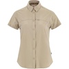 image:imageFjllrven High Coast Lite Womens Short Sleeve Shirt  Breathable Quick Dry Lightweight Fabric  Hiking TravelFossil
