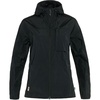 image:imageFjllrven High Coast Wind Womens Wind Jacket  Wind Resistant Shell Lightweight Fabric Packable Design  Hiking TrekkingBlack