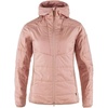 image:imageFjllrven Keb Padded Hoodie Womens Jacket  Lightweight Insulated Weather Resistant Fabric  Hiking TrekkingChalk Rose