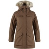 image:imageFjllrven Nuuk Lite Parka Womens Coat  Insulated Waterproof Lightweight Winter Jacket for Outdoor UseDark Oak