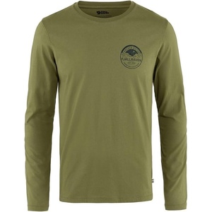image:imageFjallraven Forever Nature Badge Mens Long Sleeve Shirt Organic Cotton  Regular FitCaper Green