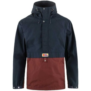 image:imageFjallraven Vardag Mens Shell Anorak JacketDark NavyMaroon