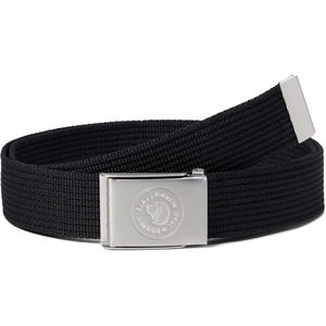 image:imageFjllrven 1960 Logo Belt  Durable Webbing Adjustable Buckle Classic Style  Hiking TravelBlack