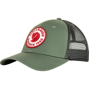 image:imageFjllrven 1960 Logo Langtradarkeps Cap  Breathable Mesh Adjustable Snapback Trucker Style  Hiking TravelPatina Green
