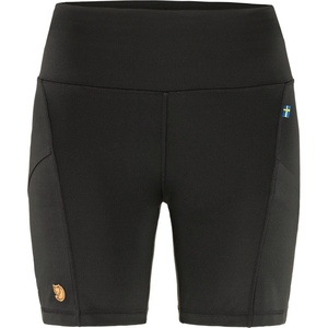 image:imageFjllrven Abisko 6 Womens Biker Shorts  Moisture Wicking Recycled Fabric Stretch Fit  Hiking TrekkingBlack